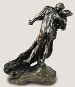 The Waltz, bronze, by Camille Claudel