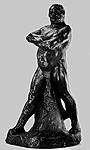 Balzac nude, bronze