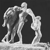 Maturity, plaster, by Camille Claudel