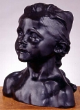 La petite Chatelaine, bronze