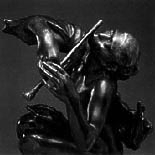 La Joueuse de flte, bornze