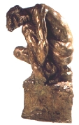 L'Homme Penché, bronze