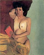 Felix Valloton, Niedergelgte Lekt�re, 1924