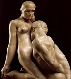 Eternal Idol, marble, Muse Rodin