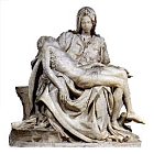 Michelangelo, Piet, c. 1498-99, marble, Rome, St. Peter