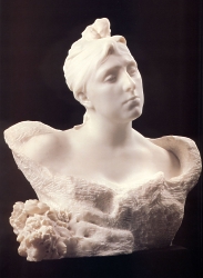 The Bust of Madame Vicuna, marble, Muse d'Orsay